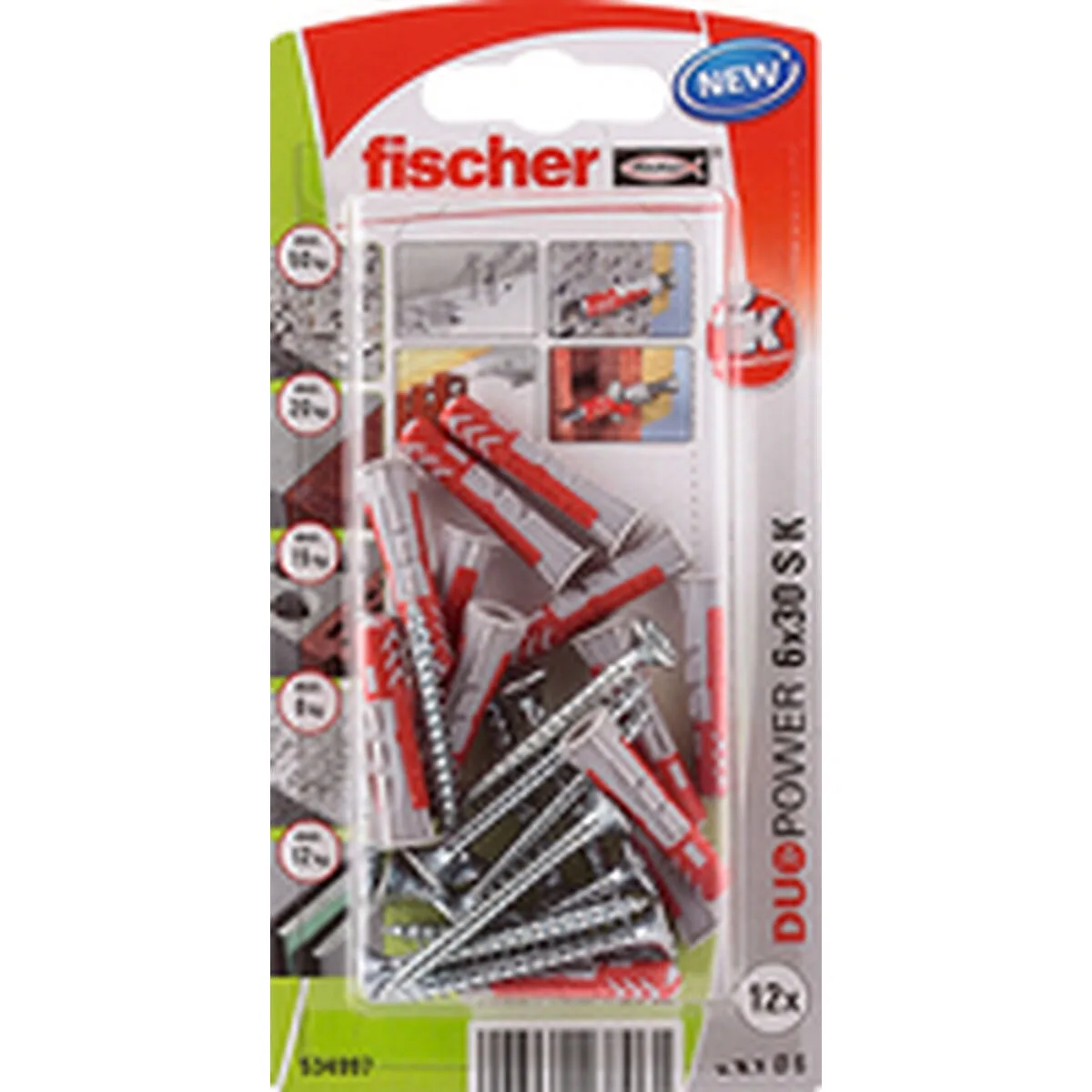 Chevilles et vis fischer duopower chevilles et vis 12 unites 6 x 30 mm s790578598. Notre mission chez Diaytar : vous simplifier la vie en vous proposant les produits les plus ingénieux et les plus tendance du marché