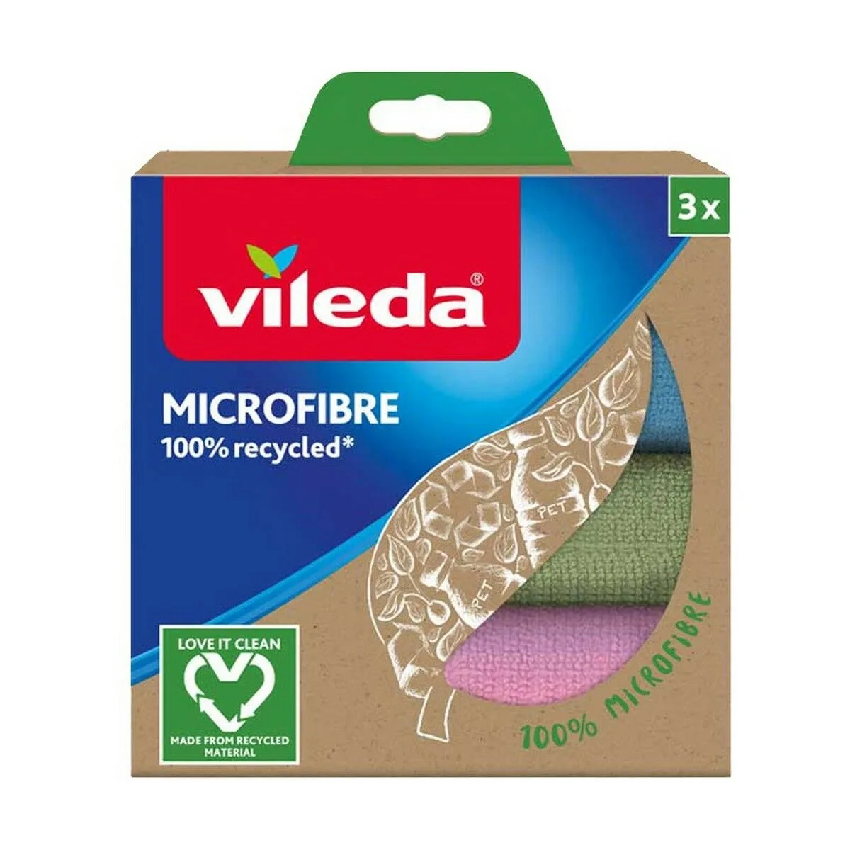 Chiffon en microfibres vileda 168310 microfibre 3 pieces 3 unites s912671782. Diaytar, c'est le cercle vertueux : des produits de qualité qui améliorent votre vie, qui vous rendent heureux, alors vous revenez.