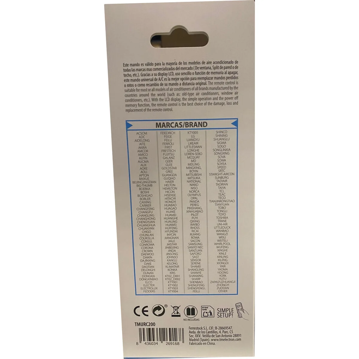 Chronothermostat pour air conditionne tm electron s650260685. Diaytar révolutionne votre expérience d'achat en ligne avec une curation unique de produits tendance, high-tech et lifestyle
