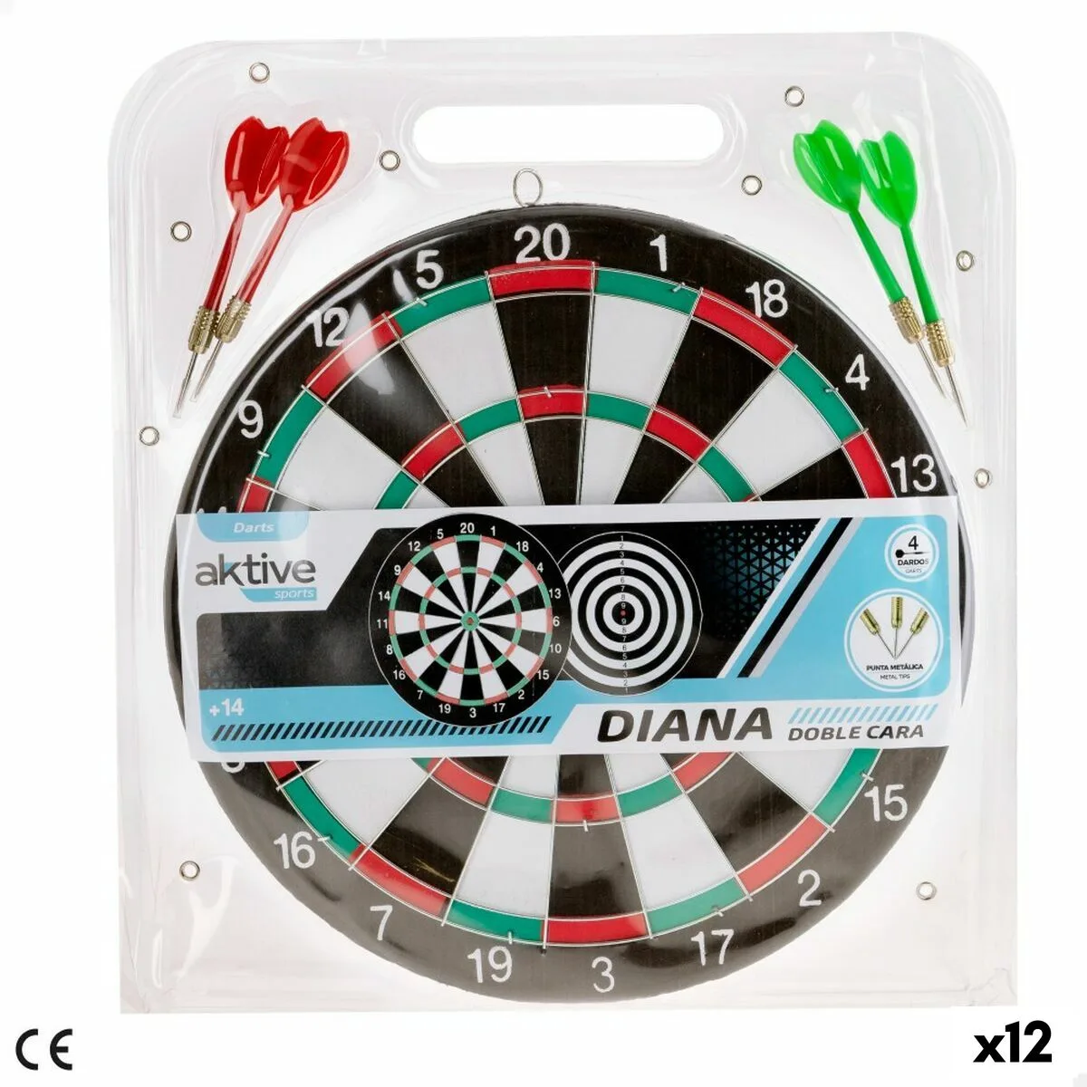 Cible aktive 29 x 29 x 1 5 cm 12 unites s890226489. Du salon à la chambre, Diaytar habille votre intérieur avec élégance.