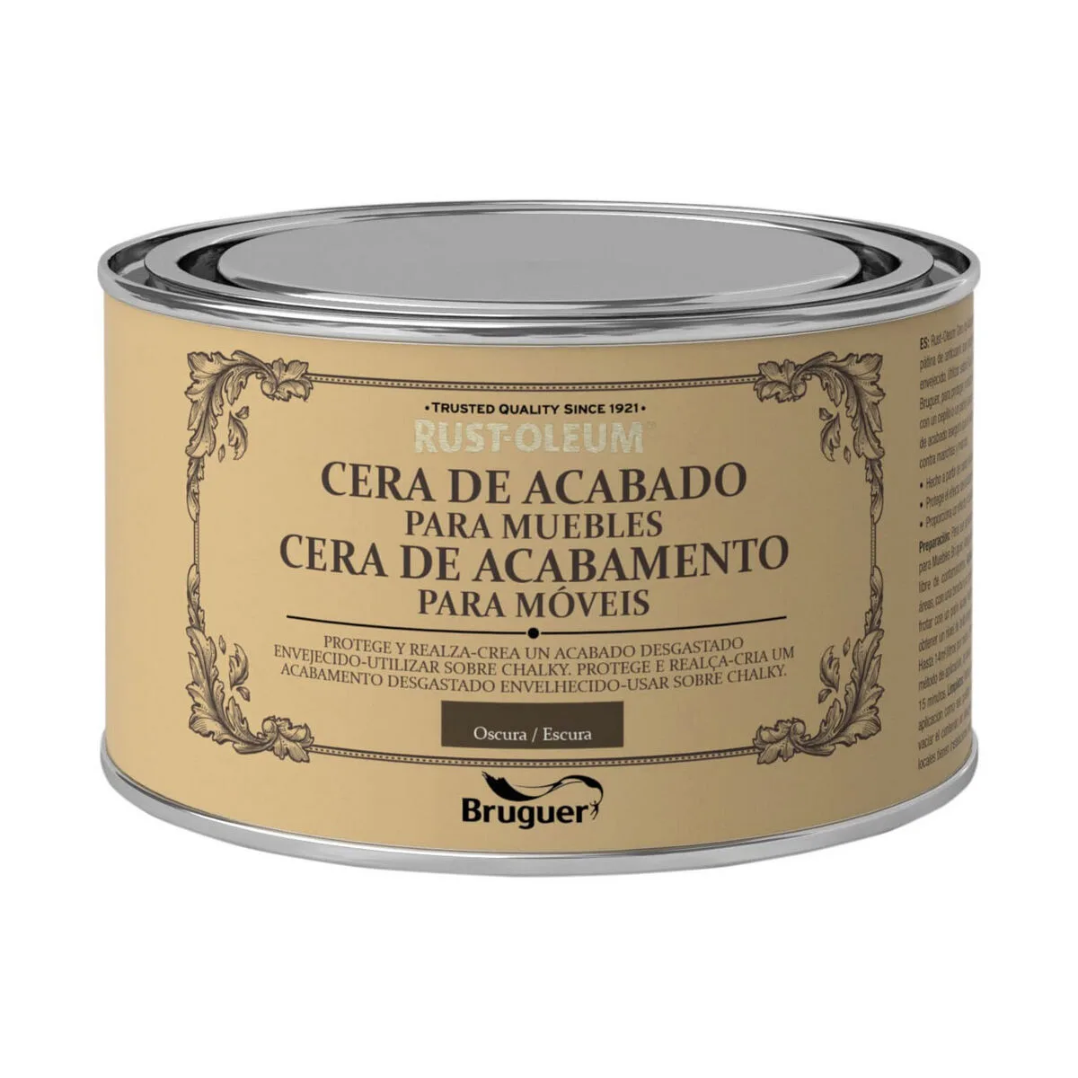 Cire bruguer rust oleum chalky finish 5397503 fonce meubles 400 ml s790835647. Diaytar réinvente votre quotidien avec des objets déco pleins de charme.