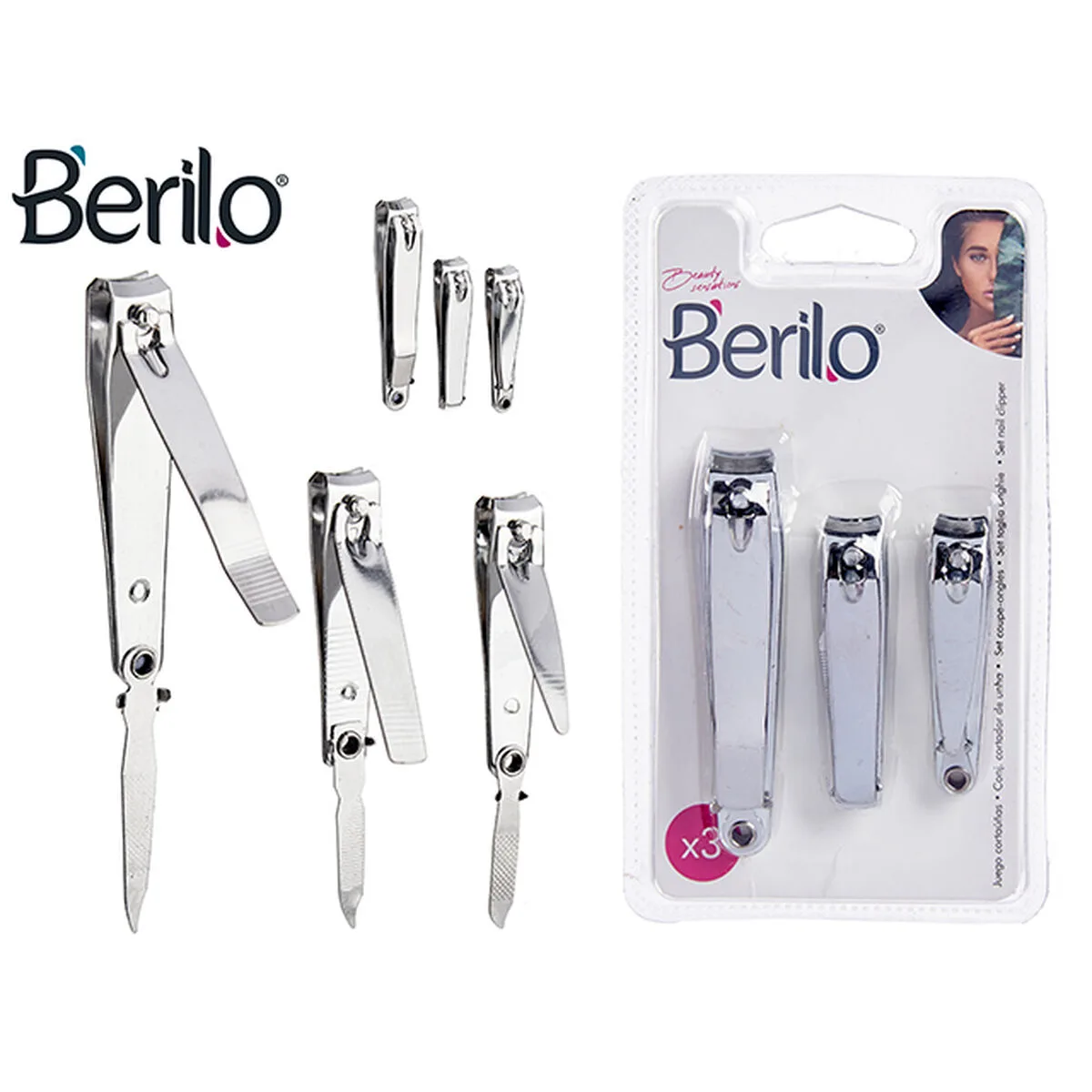 Ciseaux a ongles berilo 1703239 argente metal 12 unites s363184123. Transformez votre intérieur avec les produits déco Diaytar !