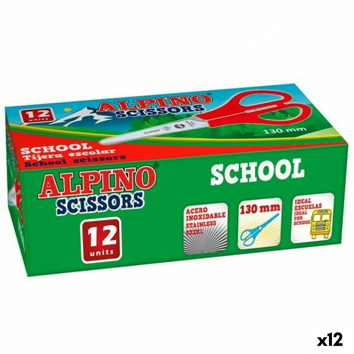 Ciseaux alpino acier inoxydable 12 unites s843587633. Diaytar, c'est le sismographe des tendances : nous captons les vibrations du marché pour vous offrir le meilleur.