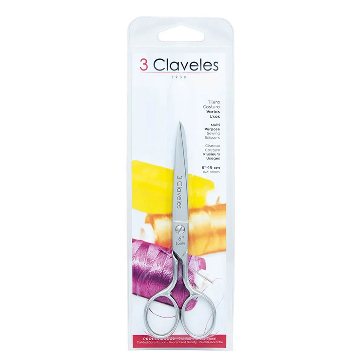 Ciseaux de couture 3 claveles 6 s792278998. Diaytar, c'est l'assurance de découvrir des produits que vous ne trouverez nulle part ailleurs, tous domaines confondus
