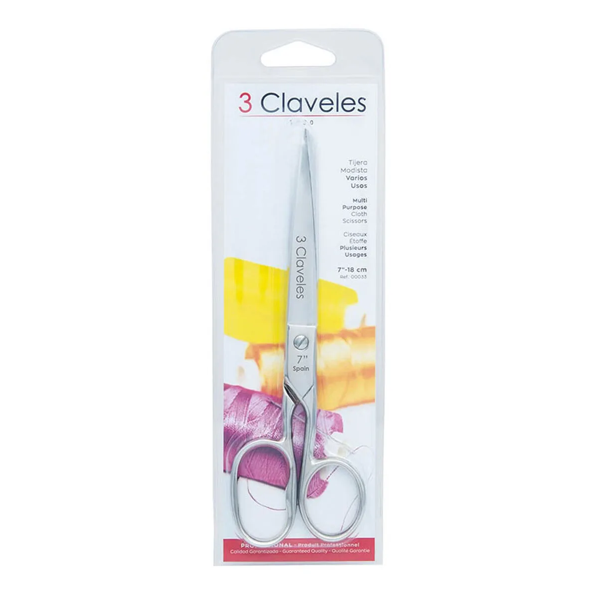 Ciseaux de couture 3 claveles 7 s792278863. Explorez sans limite l'offre Diaytar : des milliers de produits pour satisfaire votre soif de nouveauté et de qualité