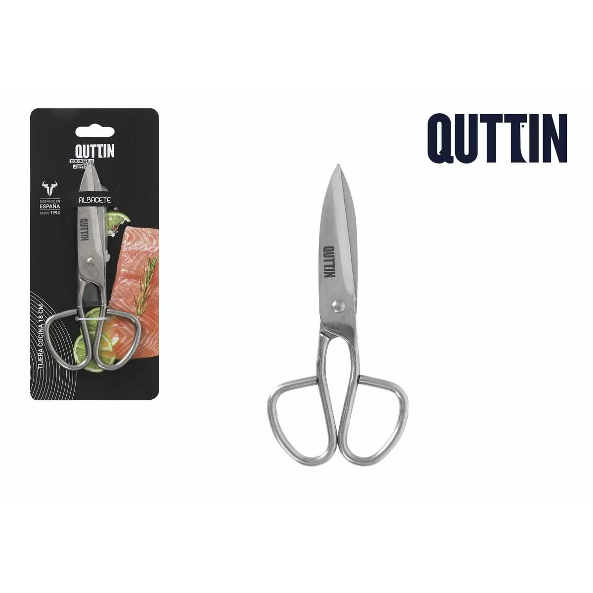 Ciseaux de cuisine quttin albacete 18 cm 8 unites s223746998. Bienvenue sur Diaytar, l'endroit où les produits ne sont pas juste achetés, mais sont adoptés pour la vie.
