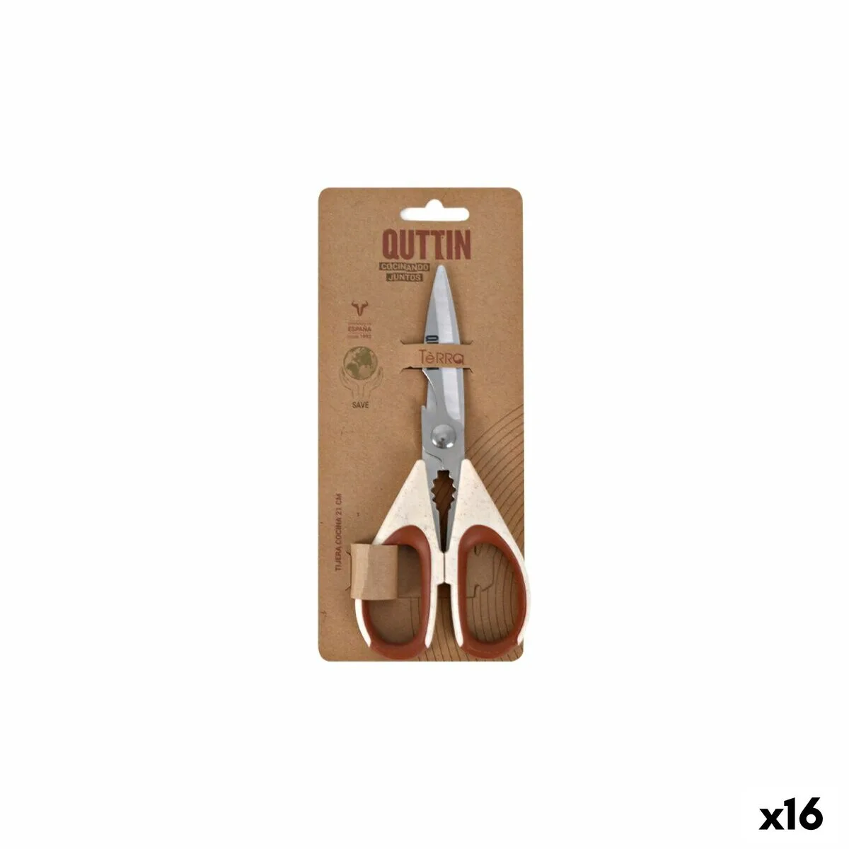 Ciseaux de cuisine quttin terra 21 cm 2 5 mm 16 unites s223553913. Diaytar réinvente le e-commerce avec une approche généraliste axée sur la qualité, la tendance et l'accessibilité