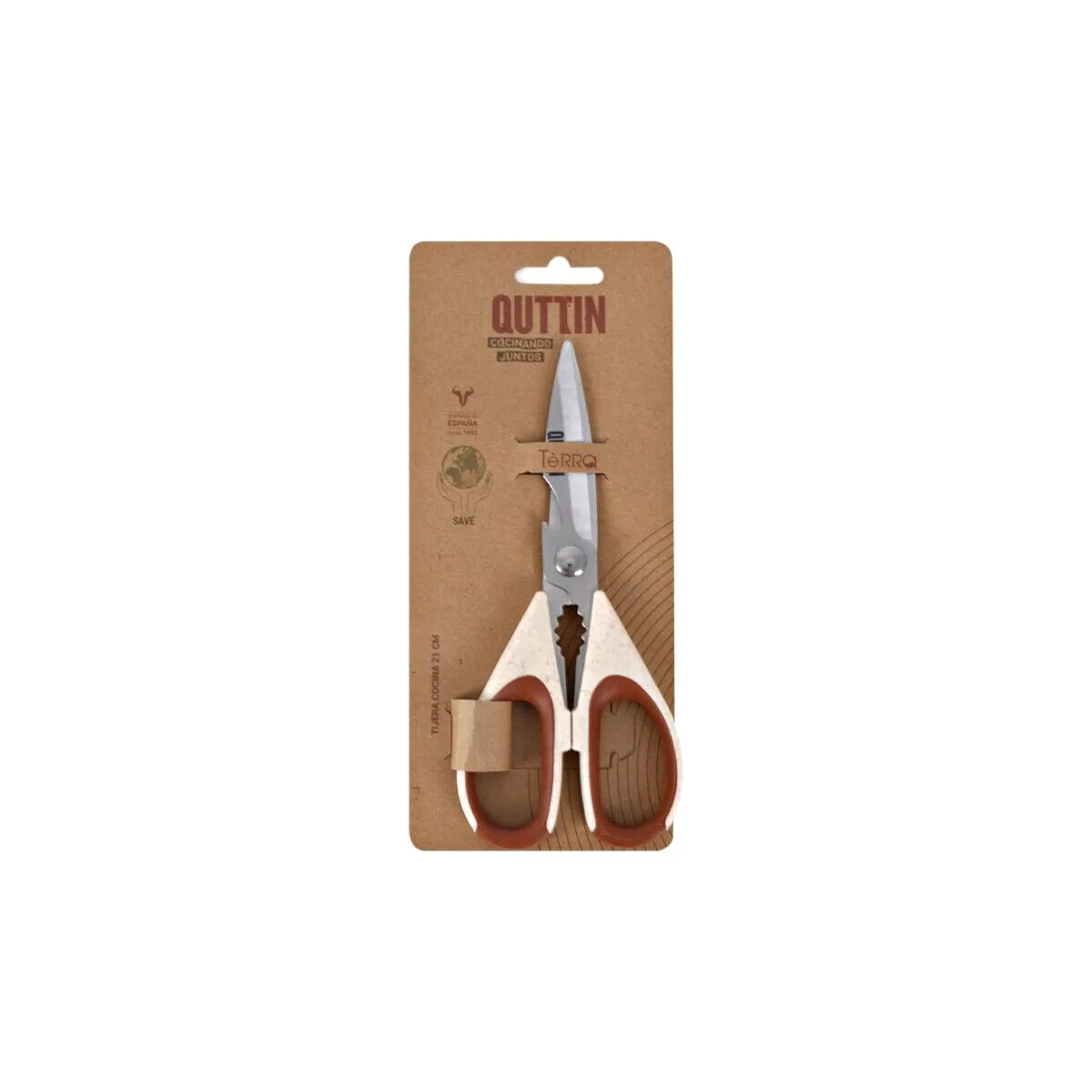 Ciseaux de cuisine quttin terra 21 cm 2 5 mm 16 unites s223553945. Diaytar, c'est la garantie de tomber sur ce produit unique qui fera de votre quotidien une expérience extraordinaire