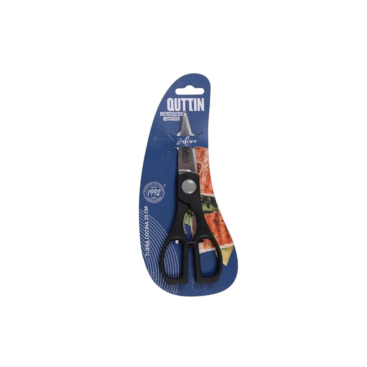 Ciseaux de cuisine quttin zafiro noir 20 cm 24 unites s222671044. Nous avons créé Diaytar pour être le point de repère dans le paysage souvent confuse du e-commerce généraliste.