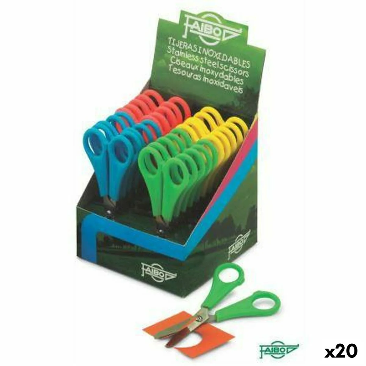 Ciseaux faibo acier inoxydable 13 cm 20 unites s843649279. L'excellence à portée de clic avec la boutique en ligne Diaytar.