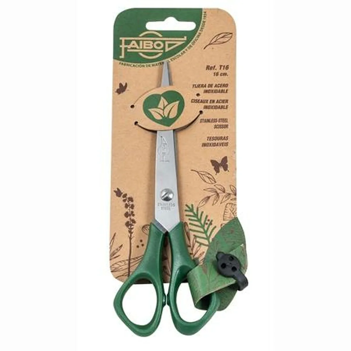 Ciseaux faibo vert acier inoxydable 16 cm plastique 10 unites s842744389. Diaytar cultive l'art de la surprise en vous proposant constamment de nouveaux produits généraux et high-tech inattendus