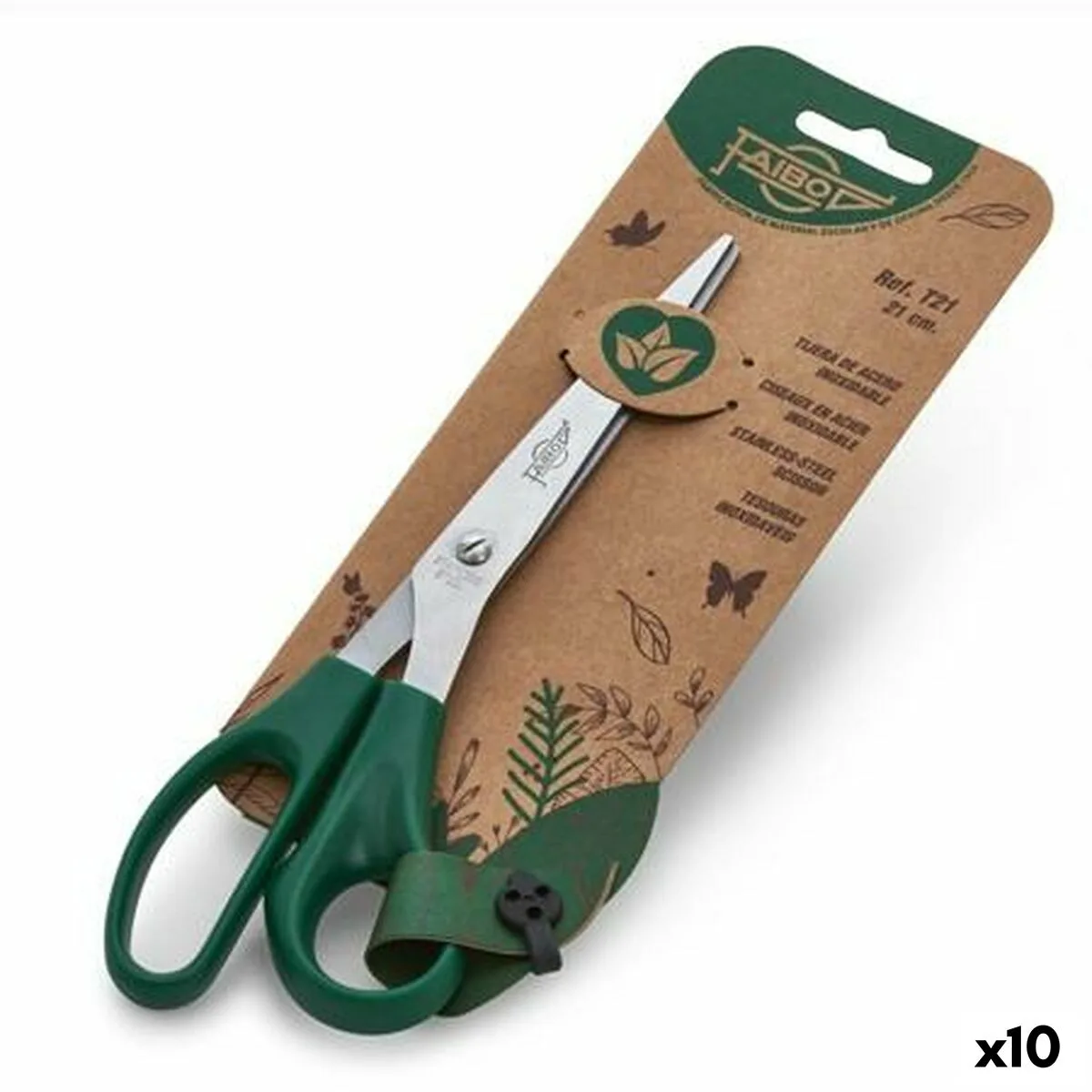 Ciseaux faibo vert acier inoxydable 21 cm 10 unites s843123678. Chez Diaytar, nous célébrons la singularité de chaque produit, qu'il s'agisse d'un gadget tech ou d'un ustensile maison