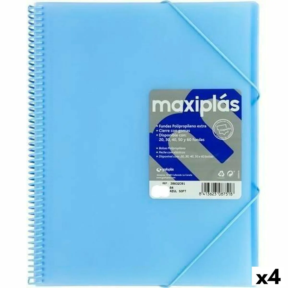 Classeur grafoplas bleu a4 4 unites s844089071. Diaytar mise sur la richesse de son catalogue pour s'imposer comme le leader du shopping généraliste en ligne de qualité