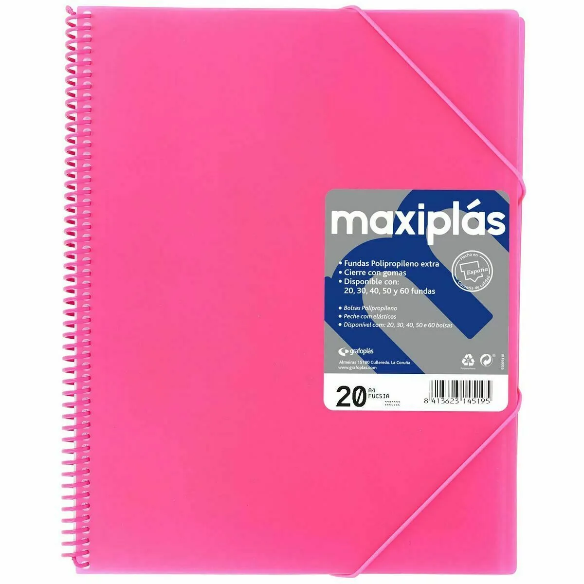 Classeur grafoplas maxiplas fuchsia a4 5 unites s844088370. Bienvenue dans la famille Diaytar. Ici, on ne parle pas de clients, mais de co-créateurs d'un quotidien meilleur.