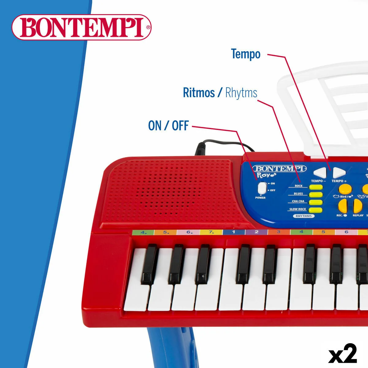 Clavier 37 touches bontempi 43 x 56 x 23 cm 2 unites s890582426. Nous avons créé Diaytar pour être le point de repère dans le paysage souvent confuse du e-commerce généraliste.