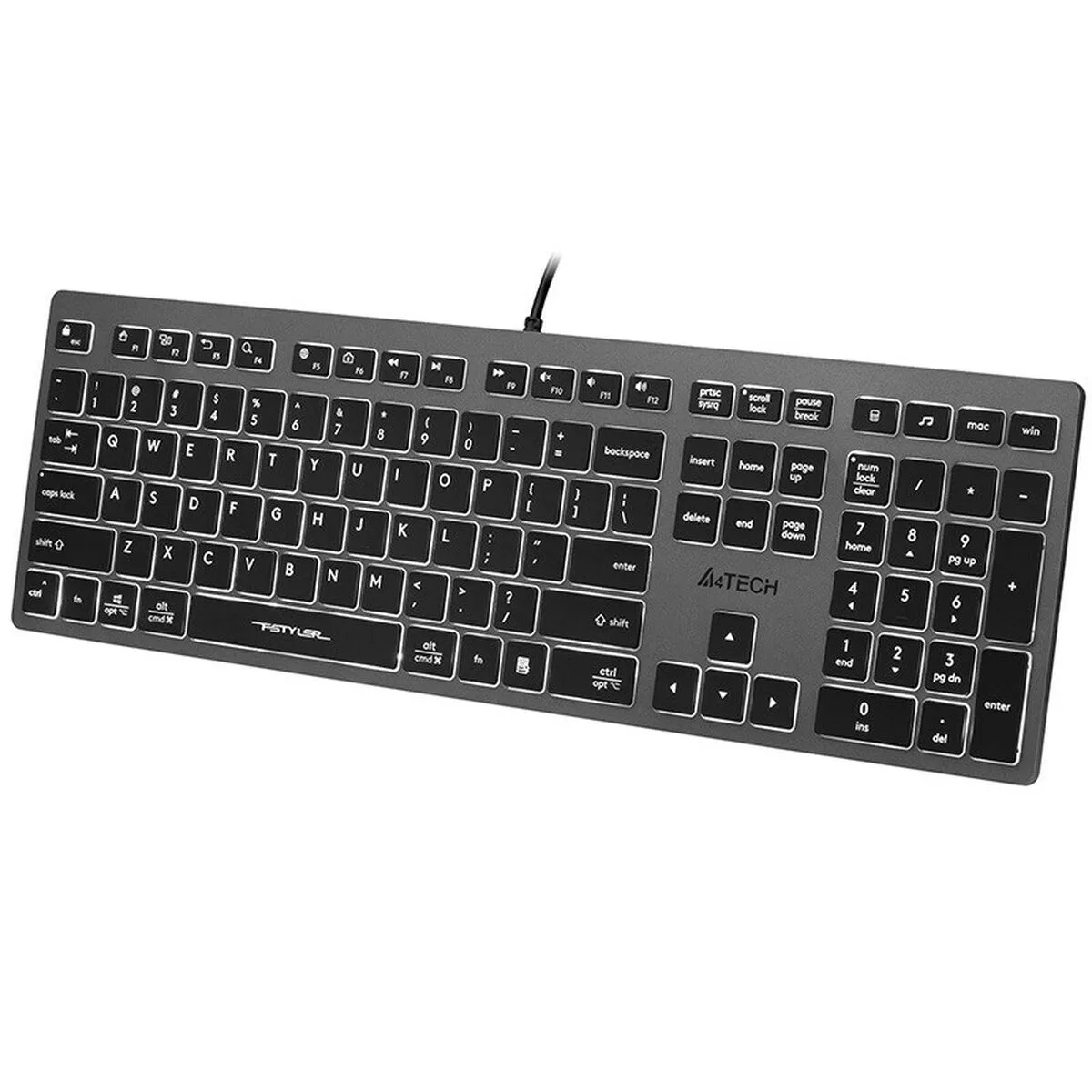 Clavier a4 tech a4tkla47125 blanc noir gris qwerty s912291041. Chez Diaytar, chaque visite est l'occasion de découvrir un nouveau produit génial, qu'il soit électronique ou domestique