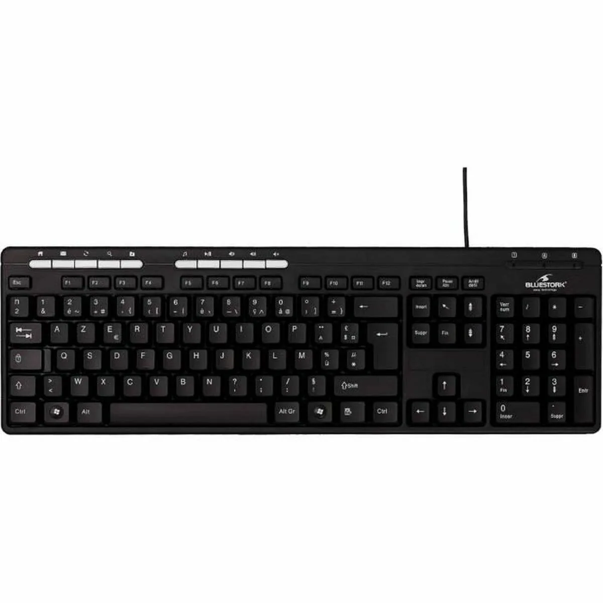Clavier bluestork bs kb mediafirst francais azerty s713408191. Notre équipe Diaytar est une bande de dénicheurs compulsifs, toujours en quête du produit qui provoquera l'étincelle dans votre regard.