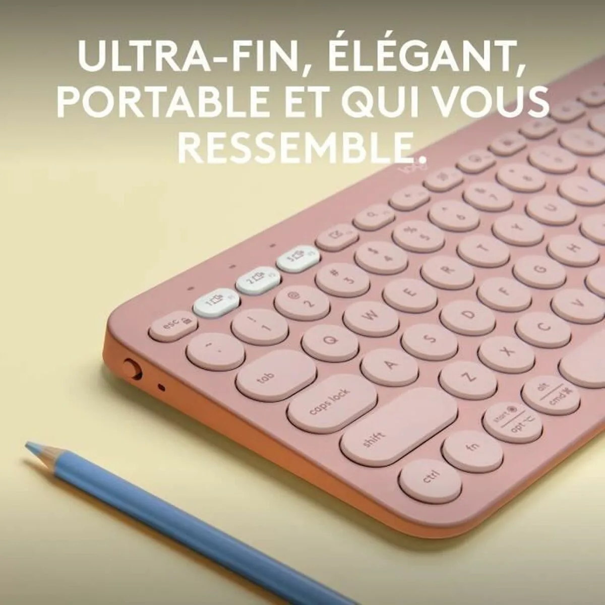 Clavier bluetooth avec support pour tablette logitech k380 francais rose azerty s719278492. Diaytar, c'est le cercle vertueux : des produits de qualité qui améliorent votre vie, qui vous rendent heureux, alors vous revenez.