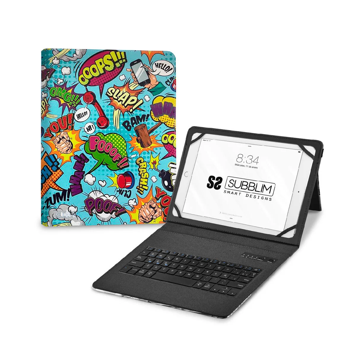 Clavier bluetooth avec support pour tablette subblim subkt5 bttc20 espagnol qwerty multicouleur espagnol s562232326. Avec Diaytar, faites le plein d'idées et de produits ingénieux pour toutes les pièces de votre maison et tous les aspects de votre vie