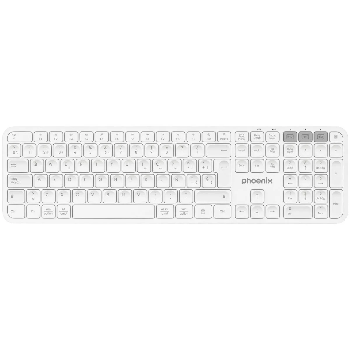 Clavier bluetooth phoenix k300 blanc espagnol qwerty s045232453. Diaytar vous propose une sélection pointue de produits électroniques innovants et d'articles maison qui transforment votre quotidien