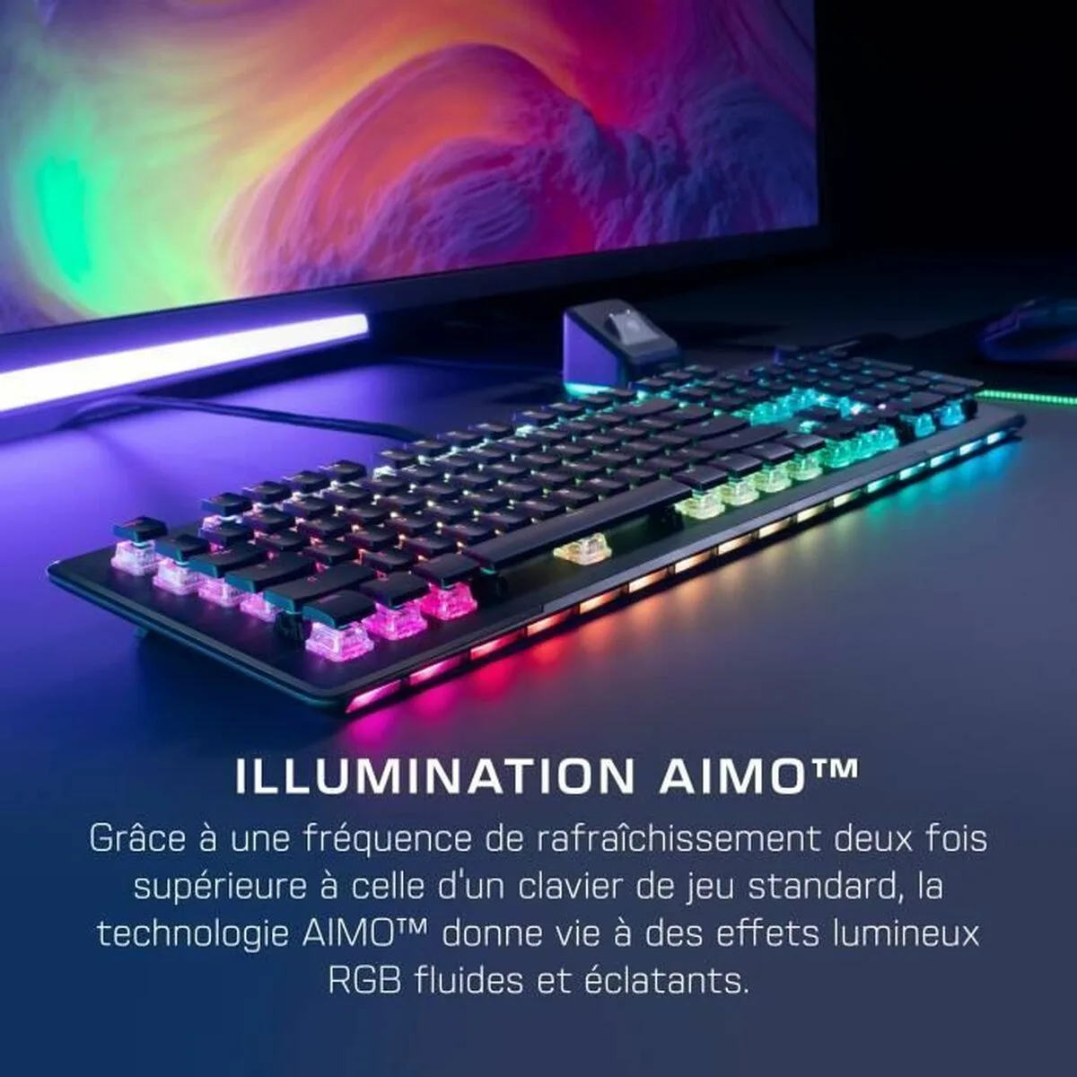 Clavier bluetooth roccat vulcan ii max linear noir francais qwerty s719634564. Exprimez votre personnalité avec les accessoires tendance de Diaytar.