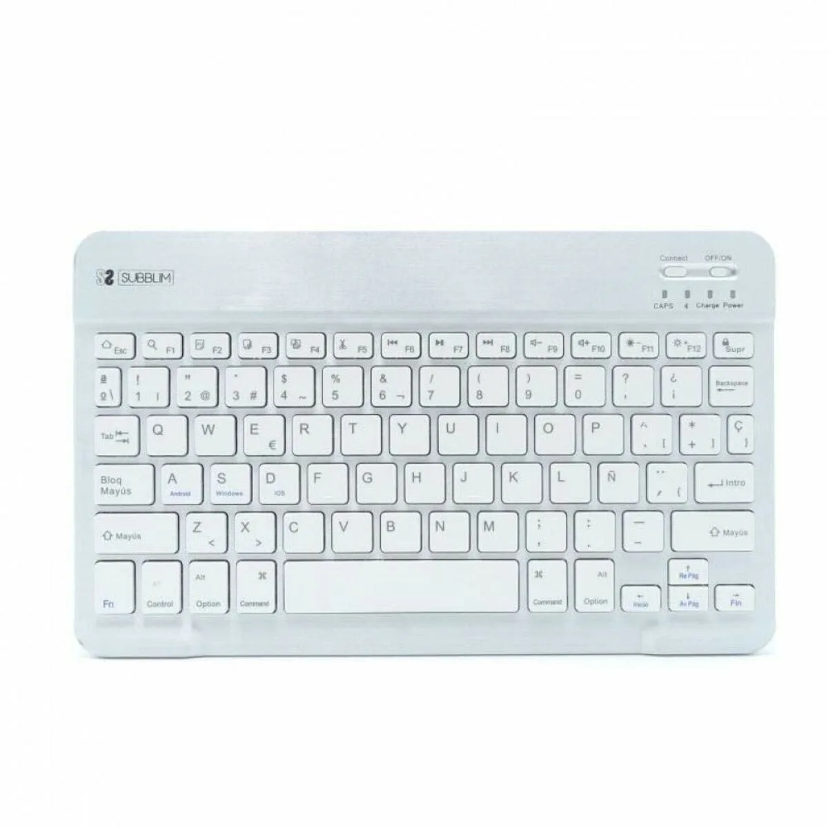 Clavier bluetooth subblim sub kbt sm0001 argente espagnol qwerty s990699332. Notre credo ? L'excellence accessible. Diaytar rend le premium attainable dans chaque catégorie de produits.