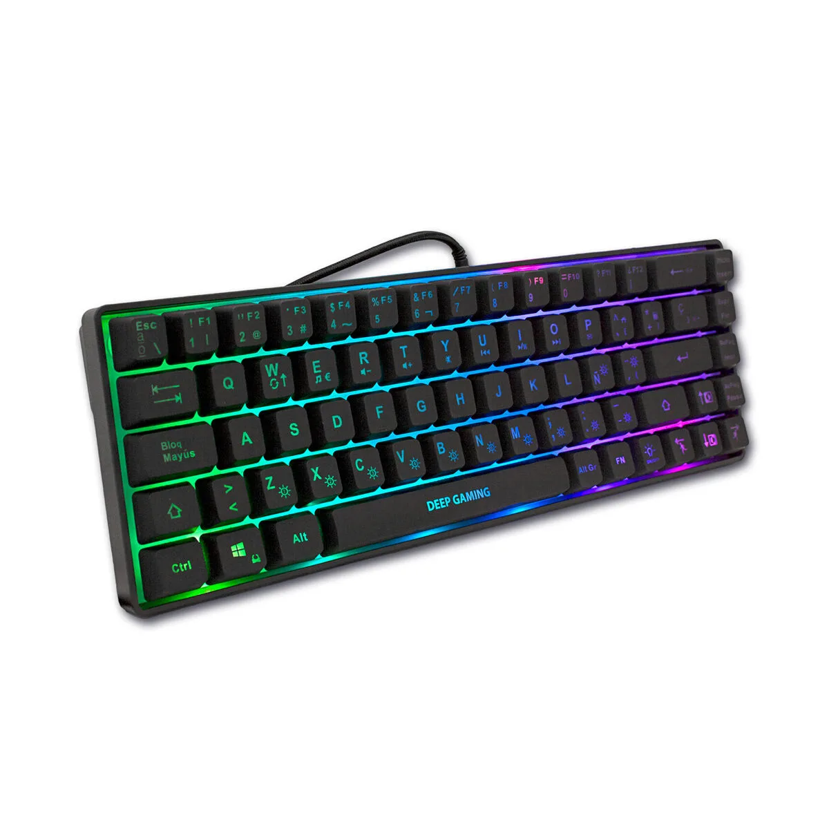 Clavier coolbox dg tec65 rgb noir espagnol qwerty s5517103984. Diaytar vous ouvre les portes d'un monde où tous les produits, des plus high-tech aux plus simples, sont source d'inspiration