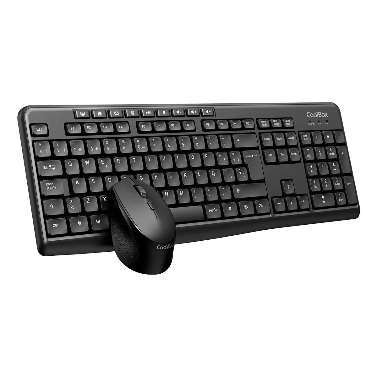Clavier et souris coolbox coo ktr 03w noir espagnol qwerty s7721790245. Élargissez vos horizons avec Diaytar, le hub de tous les produits qui comptent vraiment dans votre vie de tous les jours