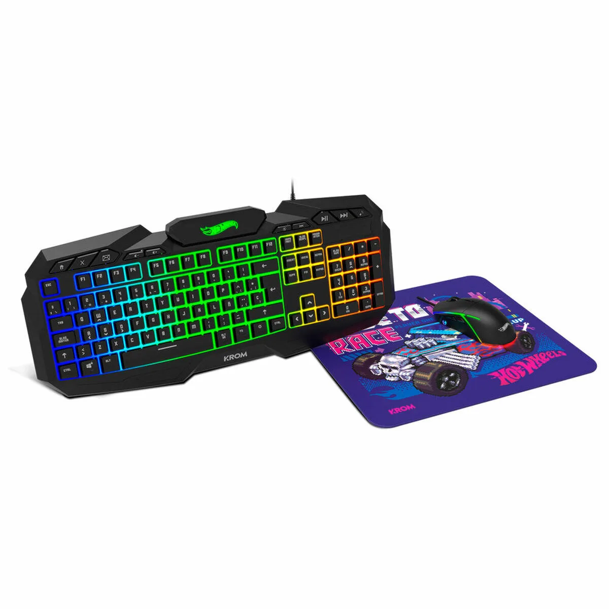 Clavier et souris gaming krom hotwheels espagnol qwerty bleu noir s043920561. Diaytar, c'est votre garantie contre la déception. Des produits testés et approuvés, pour un shopping en toute sérénité.