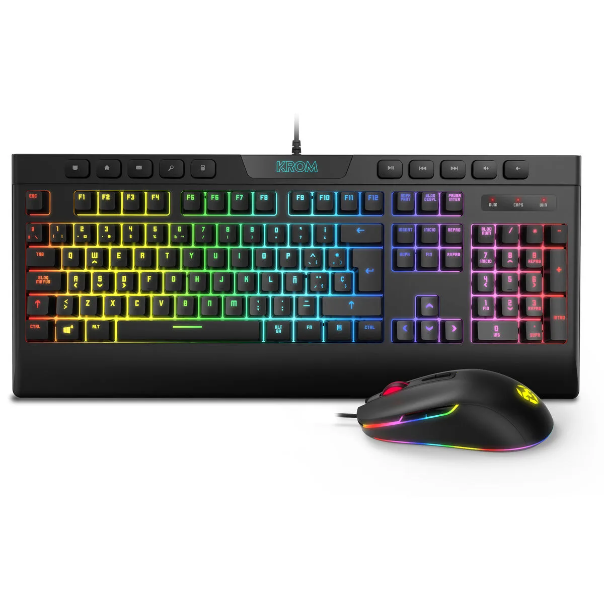Clavier et souris gaming krom kalyos noir s560523659. Diaytar, une boutique en ligne qui défie les catégories traditionnelles en mêlant produits high-tech, maison et lifestyle avec brio