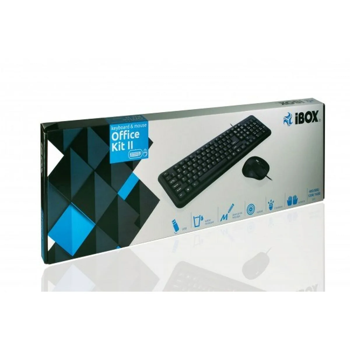 Clavier et souris ibox office kit ii noir monochrome anglais qwerty s912337485. Notre philosophie : le produit parfait n'existe pas. C'est pourquoi Diaytar en propose des milliers, pour que vous le créiez.