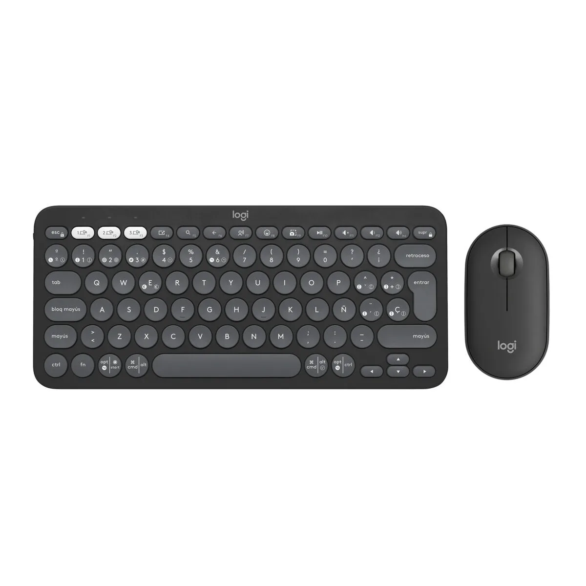 Clavier et souris logitech pebble 2 combo graphite espagnol qwerty s5524725731. La recette Diaytar : un tiers de design, un tiers d'innovation, un tiers de fonctionnalité. Le tout saupoudré de tendance.