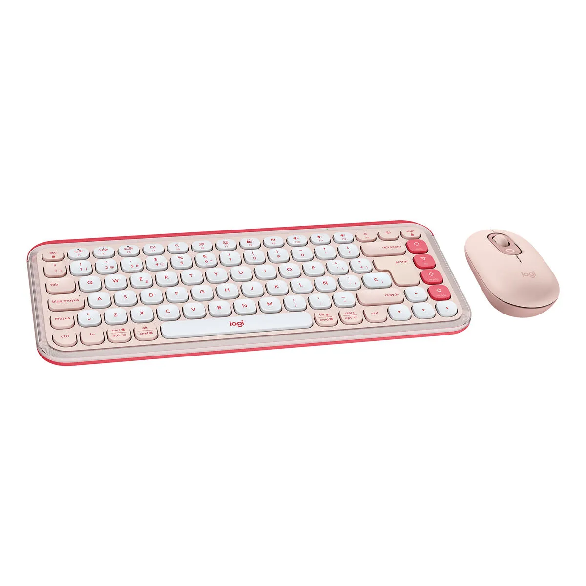 Clavier et souris logitech pop icon espagnol qwerty rose s5528769492. Nous sommes les archéologues du produit parfait. Diaytar exhume pour vous les trésors cachés du marché.