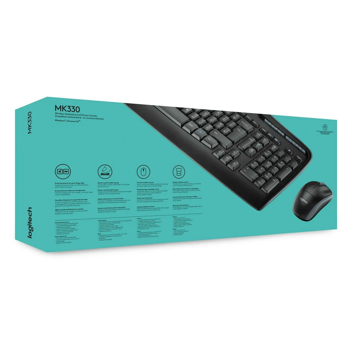 Clavier et souris logitech wireless combo mk330 noir qwerty us s912342929. Diaytar, c'est l'évidence : une plateforme simple, des produits beaux, une expérience fluide. Le trio gagnant.