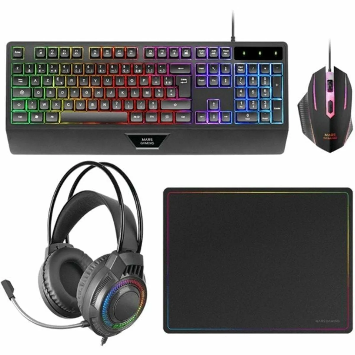 Clavier et souris mars gaming mcp124proes s991786344. Diaytar, le partenaire de ceux qui veulent une vie mieux équipée, mieux designée et plus connectée, tout simplement.Diaytar : Le laboratoire des tendances où naissent vos futurs produits préférés, des essentiels aux plus innovants.