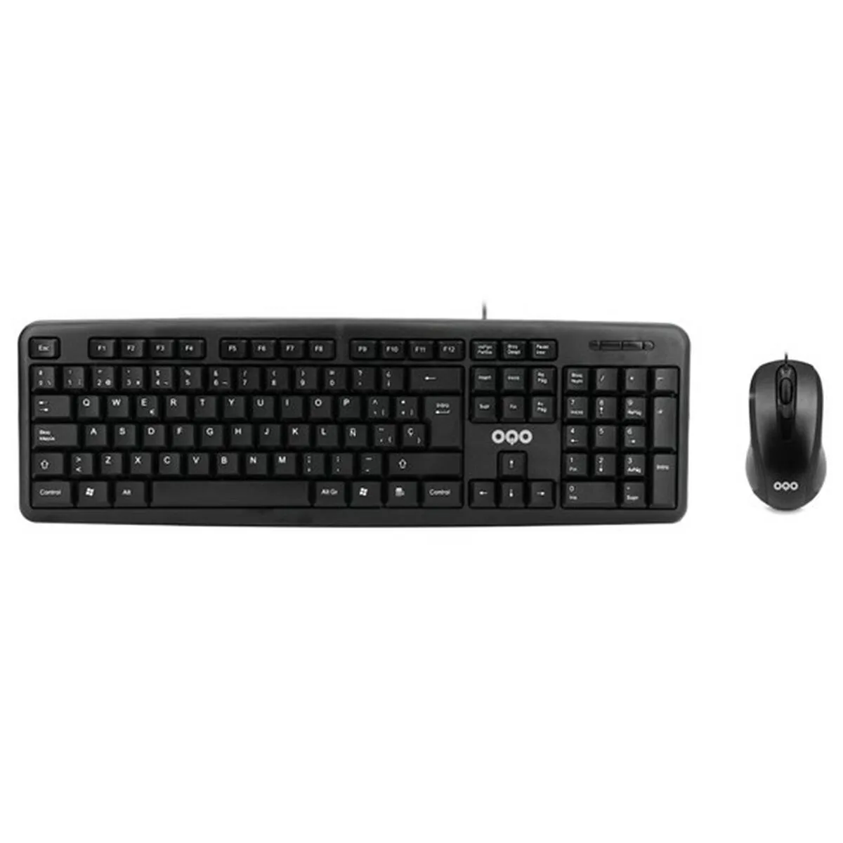 Clavier et souris oqo tr001 u noir multicouleur espagnol qwerty m051654413. Nous sommes Diaytar, les architectes de votre espace de vie en ligne, meublé avec les meilleurs produits du moment