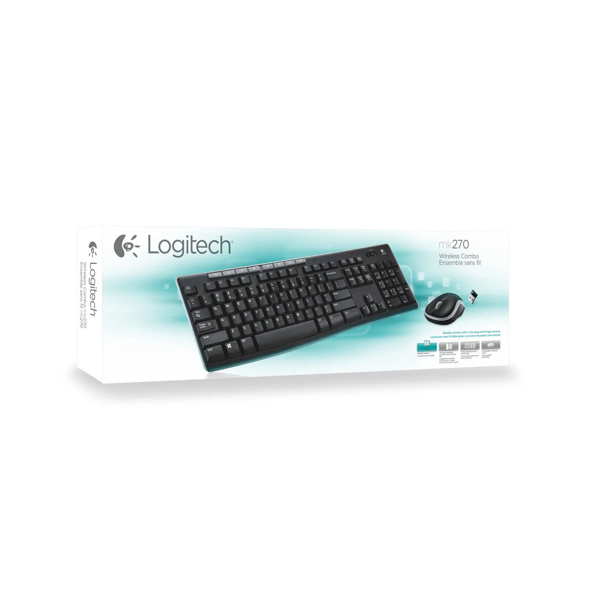 Clavier et souris sans fil logitech mk270 azerty francais s5508077272. Bienvenue dans le cercle très sélect des acheteurs inspirés. Diaytar révèle les produits qui définiront demain.