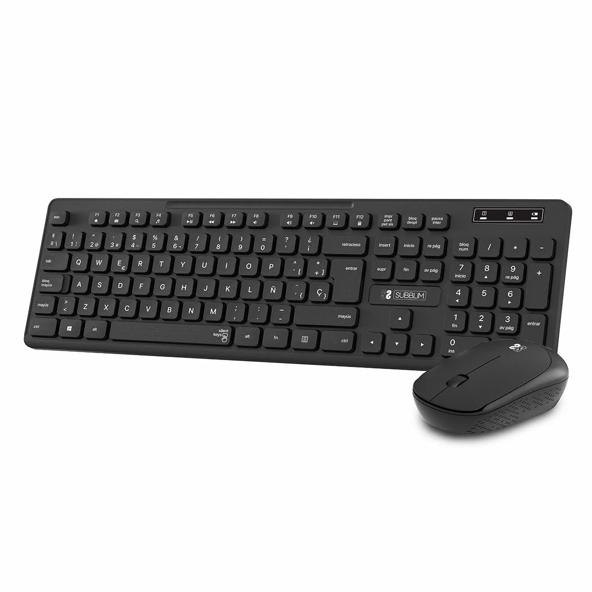 Clavier et souris sans fil subblim subkbc cssw10 noir espagnol qwerty qwerty s991242232. Diaytar mise sur l'intelligence collective : notre communauté nous guide pour dénicher les produits les plus plébiscités.