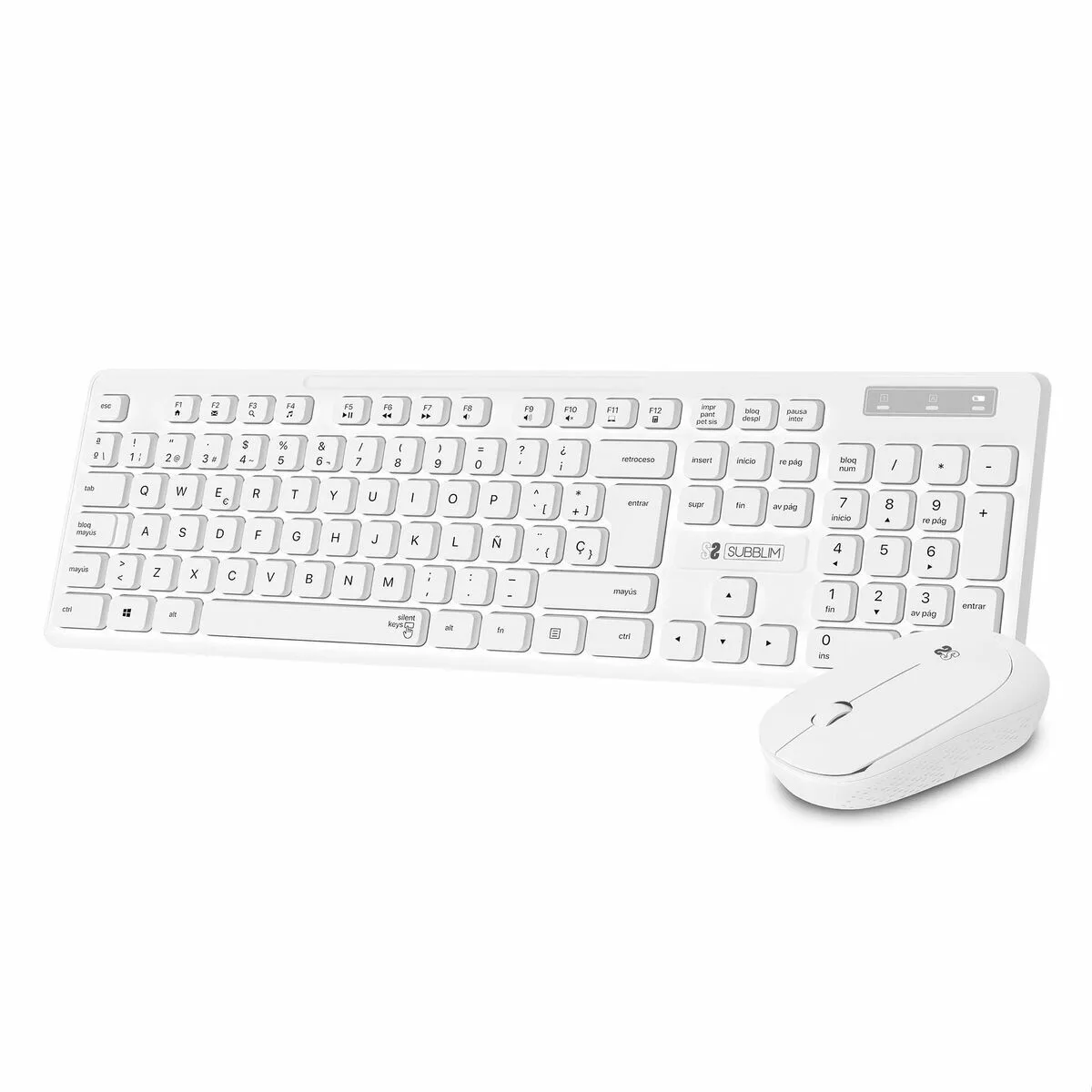 Clavier et souris sans fil subblim subkbc cssw11 blanc espagnol qwerty s991253054. Diaytar a fait de la variété son arme secrète : une offre généraliste si vaste que vous y trouverez forcément l'inimaginable