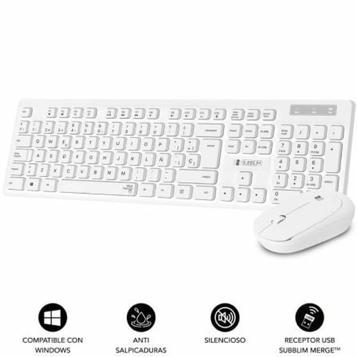 Clavier et souris sans fil subblim subkbc cssw11 blanc espagnol qwerty s991253099. Bienvenue dans le futur du shopping. Diaytar utilise la data pour anticiper vos besoins, mais garde la magie de la surprise.