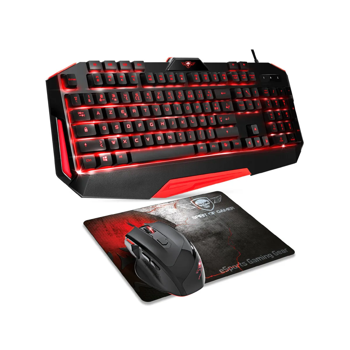 Clavier et souris spirit of gamer sog 3in1 es noir rouge azerty s024001875. Nous avons bâti Diaytar sur un principe simple : offrir le meilleur des produits généraux et électroniques sans élitisme