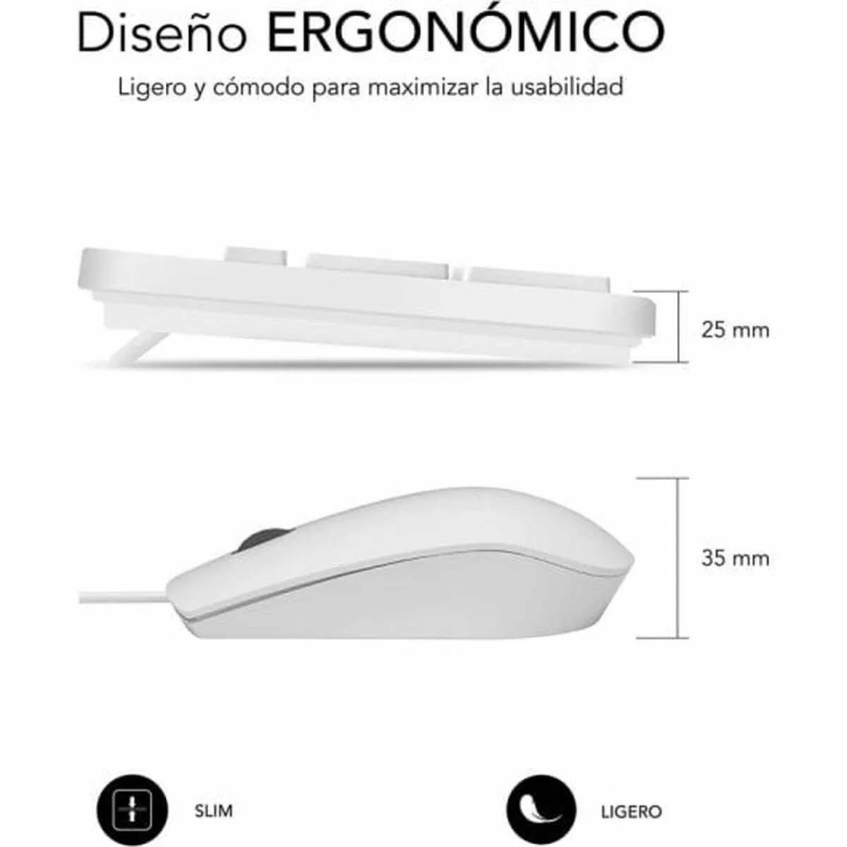 Clavier et souris subblim subkbc cssk02 blanc espagnol qwerty qwerty s990697961. Bienvenue sur Diaytar, où le shopping généraliste devient une chasse au trésor pour produits tendance et innovants