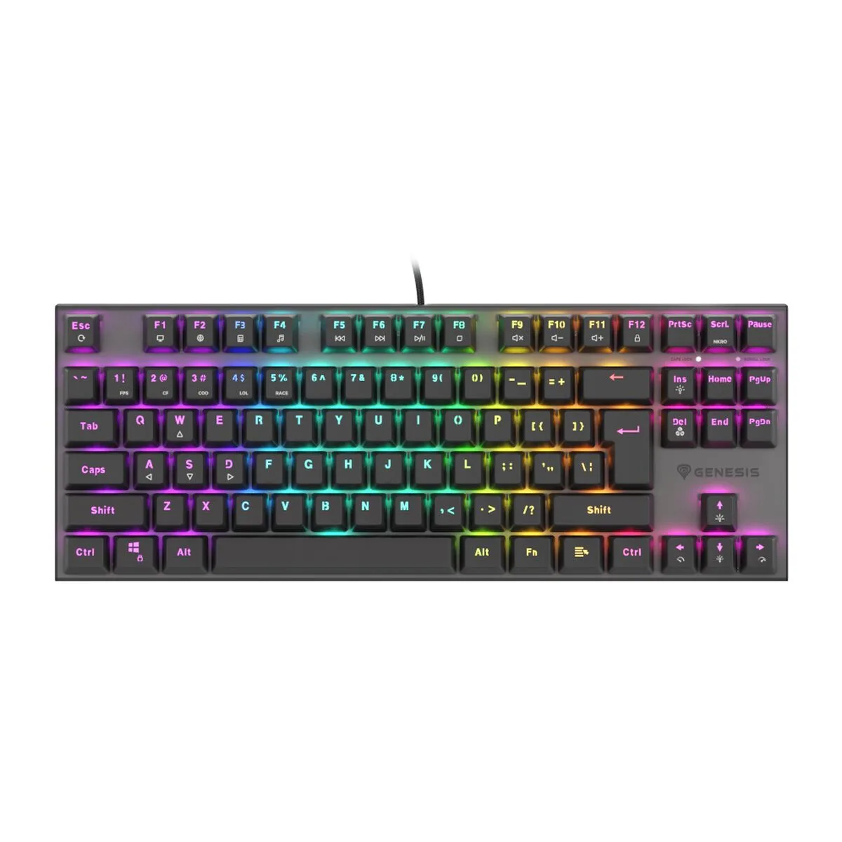 Clavier genesis nkg 1885 noir espagnol qwerty s562511842. Diaytar : Parce que vos goûts sont éclectiques, notre offre de produits l'est tout autant. Explorez sans modération.