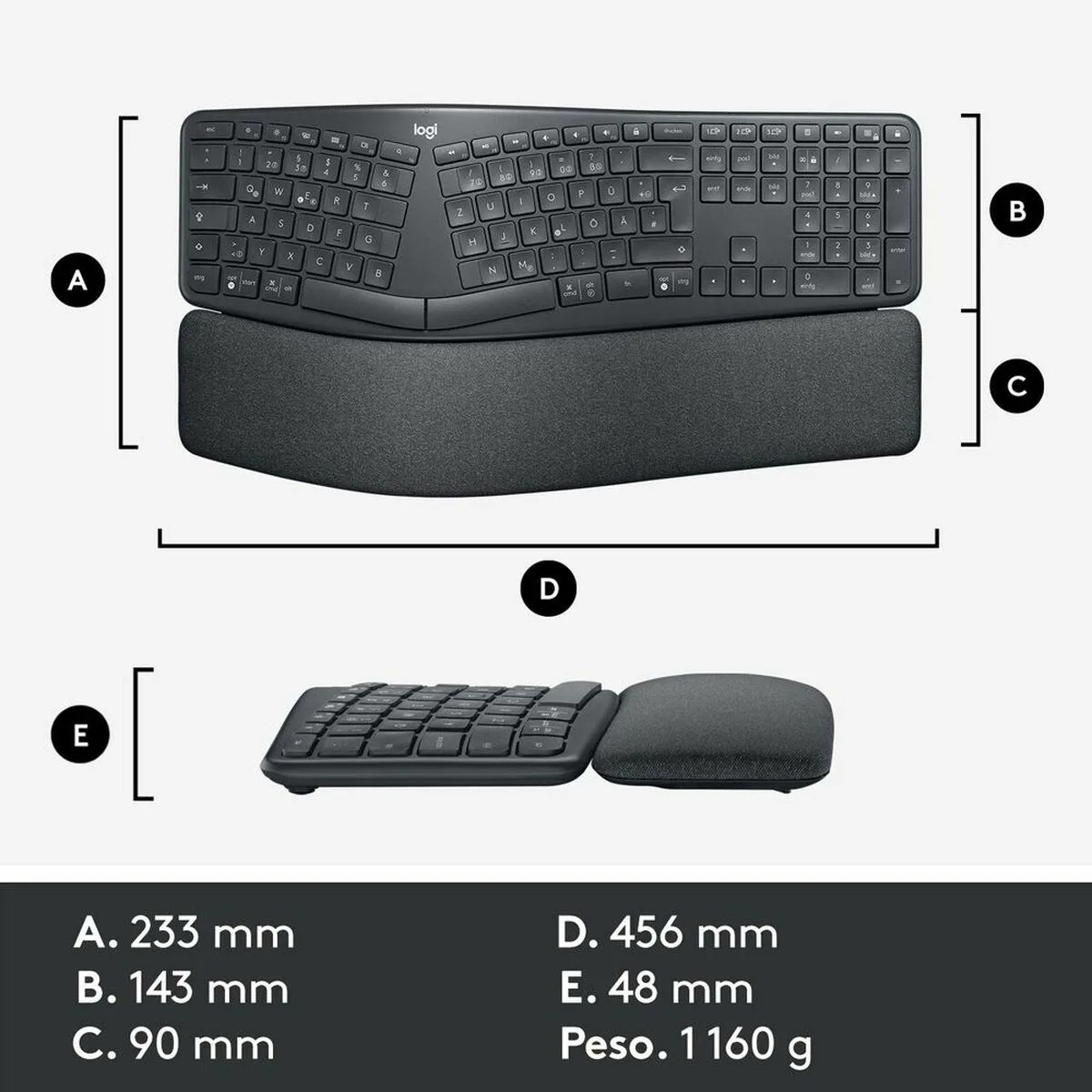 Clavier logitech 920 010105 noir gris graphite espagnol qwerty s990466298. Pour un shopping sans contrainte et plein de bonnes surprises, Diaytar est la destination ultime des produits généralistes