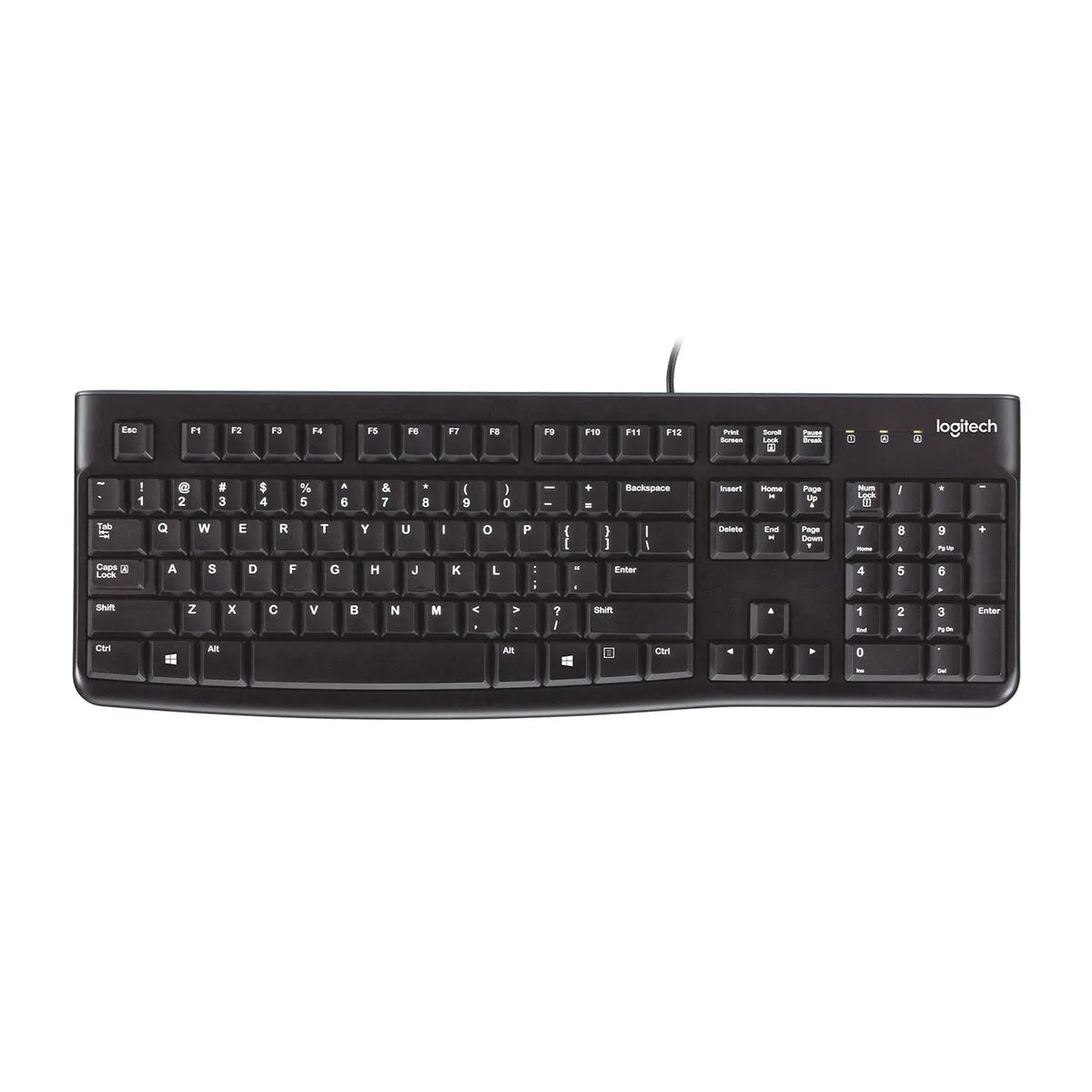 Clavier logitech k120 noir espagnol qwerty qwerty uk s5508071770. Diaytar décomplexe le shopping en ligne : trouvez tout ce dont vous avez besoin et tout ce dont vous rêvez, au même endroit
