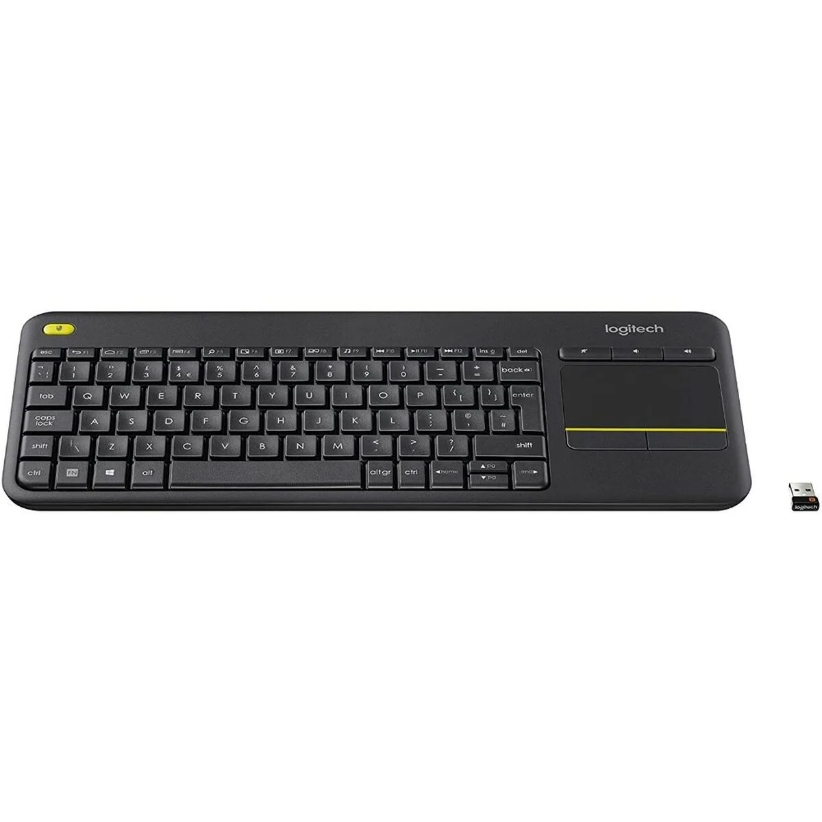 Clavier logitech k400 plus noir sans fil bluetooth touchpad azerty tv francais s713412966. La mode selon Diaytar : audacieuse, accessible et toujours dans l'air du temps.