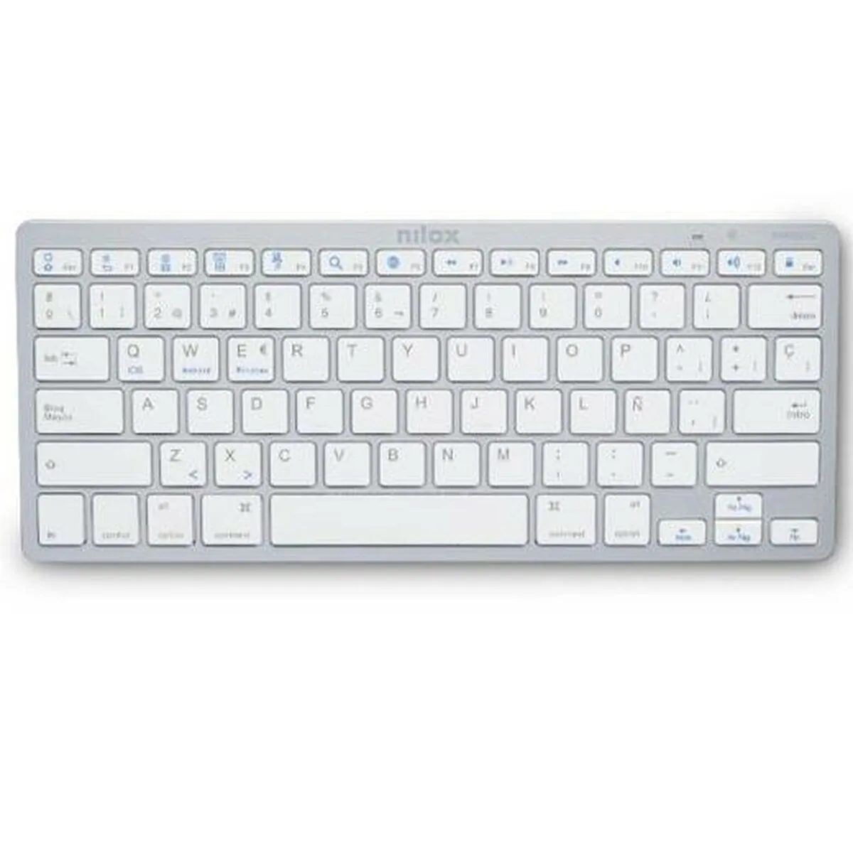 Clavier nilox nxkb01s blanc espagnol qwerty s842930044. Notre mission : éradiquer le superflu pour ne vous proposer que l'essentiel... mais en beaucoup plus stylé. Bienvenue chez Diaytar.