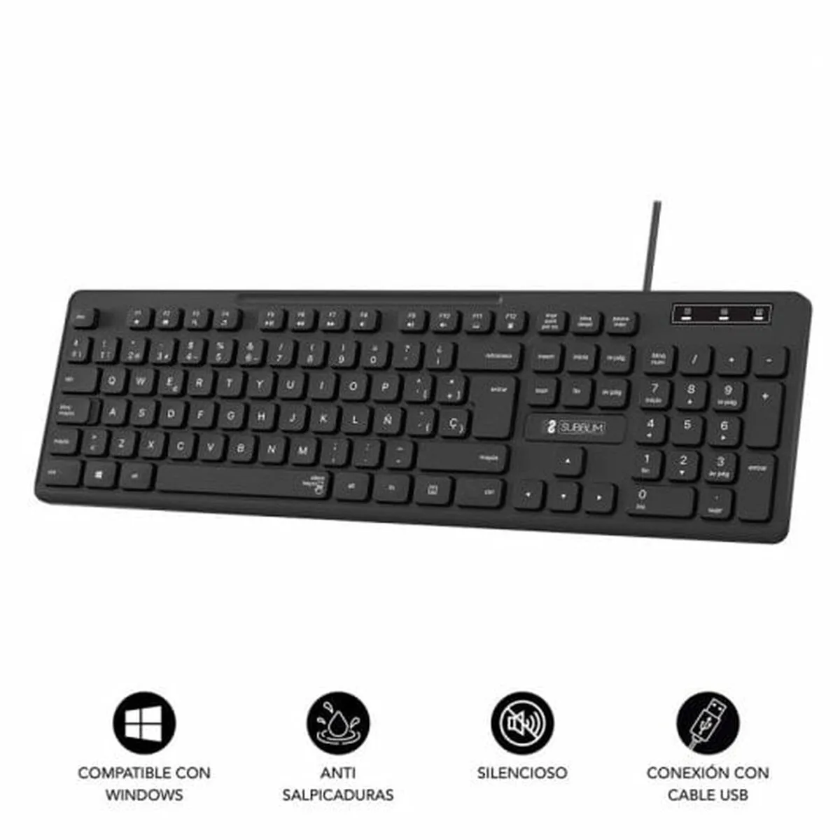 Clavier numerique subblim subkbc 0ssk50 noir espagnol qwerty qwerty s990697690. Diaytar, une boutique en ligne qui défie les catégories traditionnelles en mêlant produits high-tech, maison et lifestyle avec brio
