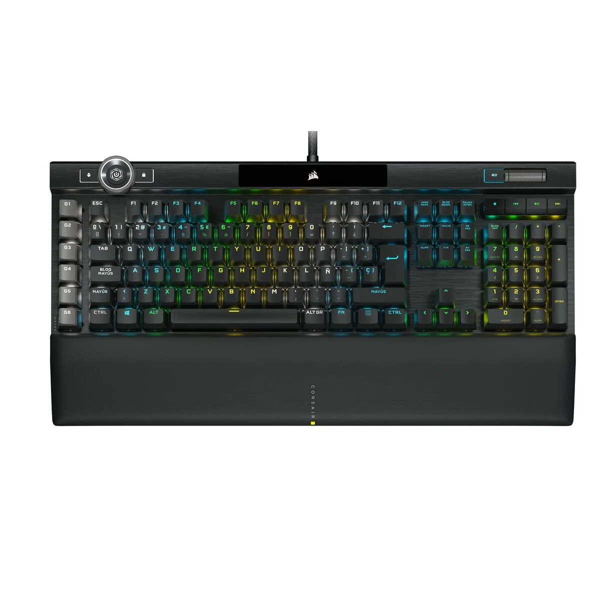 Clavier pour jeu corsair k100 rgb optical mechanical gaming espagnol qwerty noir m031678261. Diaytar mise sur l'intelligence collective : notre communauté nous guide pour dénicher les produits les plus plébiscités.