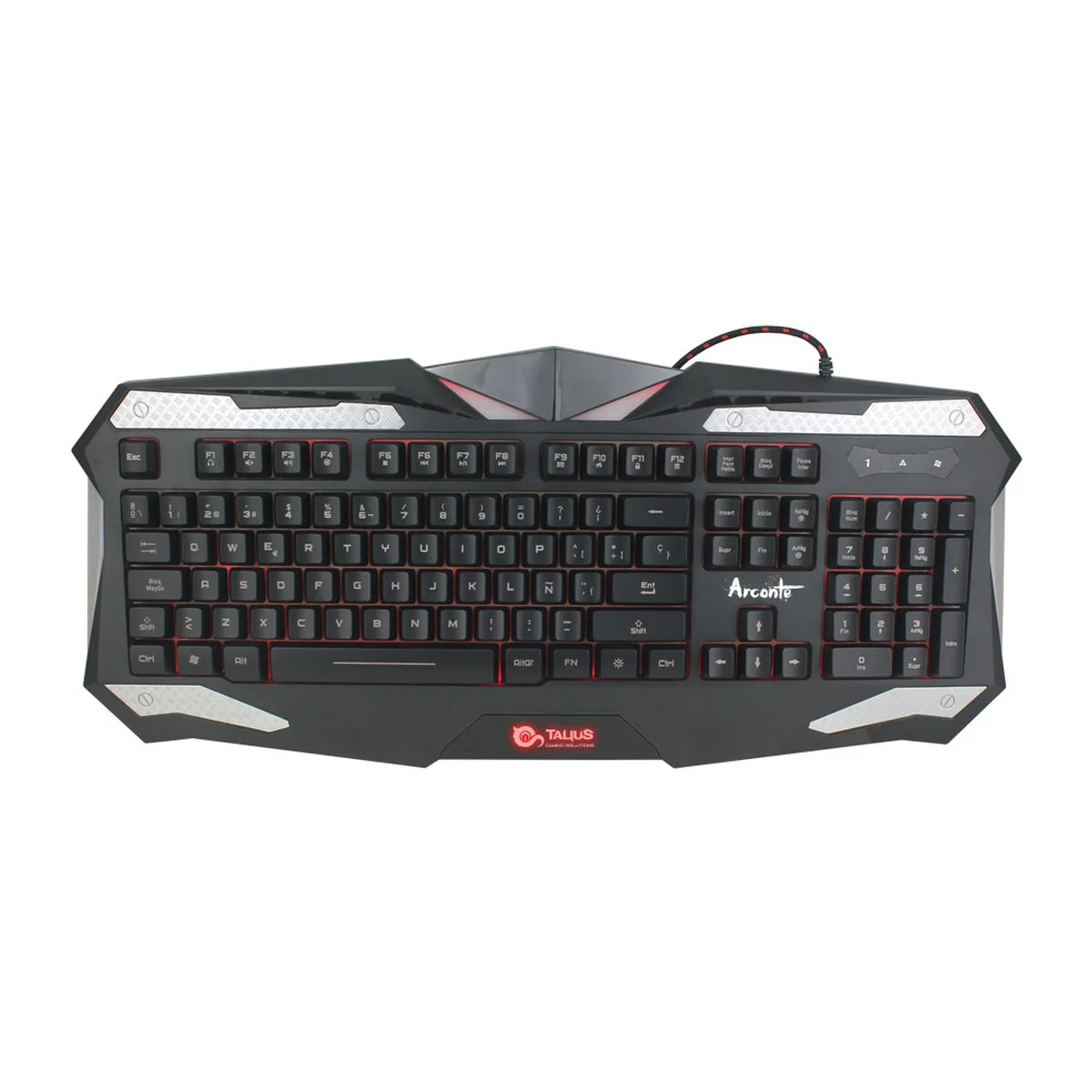 Clavier pour jeu talius arconte noir espagnol qwerty m051835140. Diaytar, c'est le point de rencontre entre les passionnés de belles technologies et les amateurs de décoration tendance